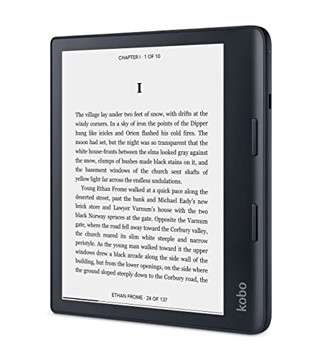 Kobo Sage eReader 8" HD Glare Free Touchscreen Waterproof 32GB W77089