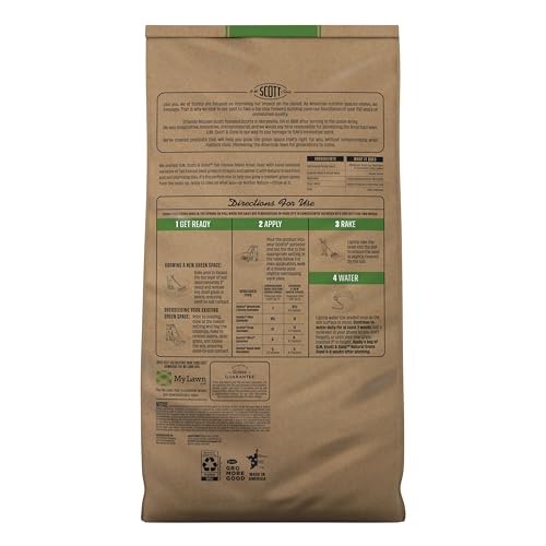 Scotts Tall Fescue Blend Grass Seed with Fertilizer and Soil Improver, 8 lbs A926