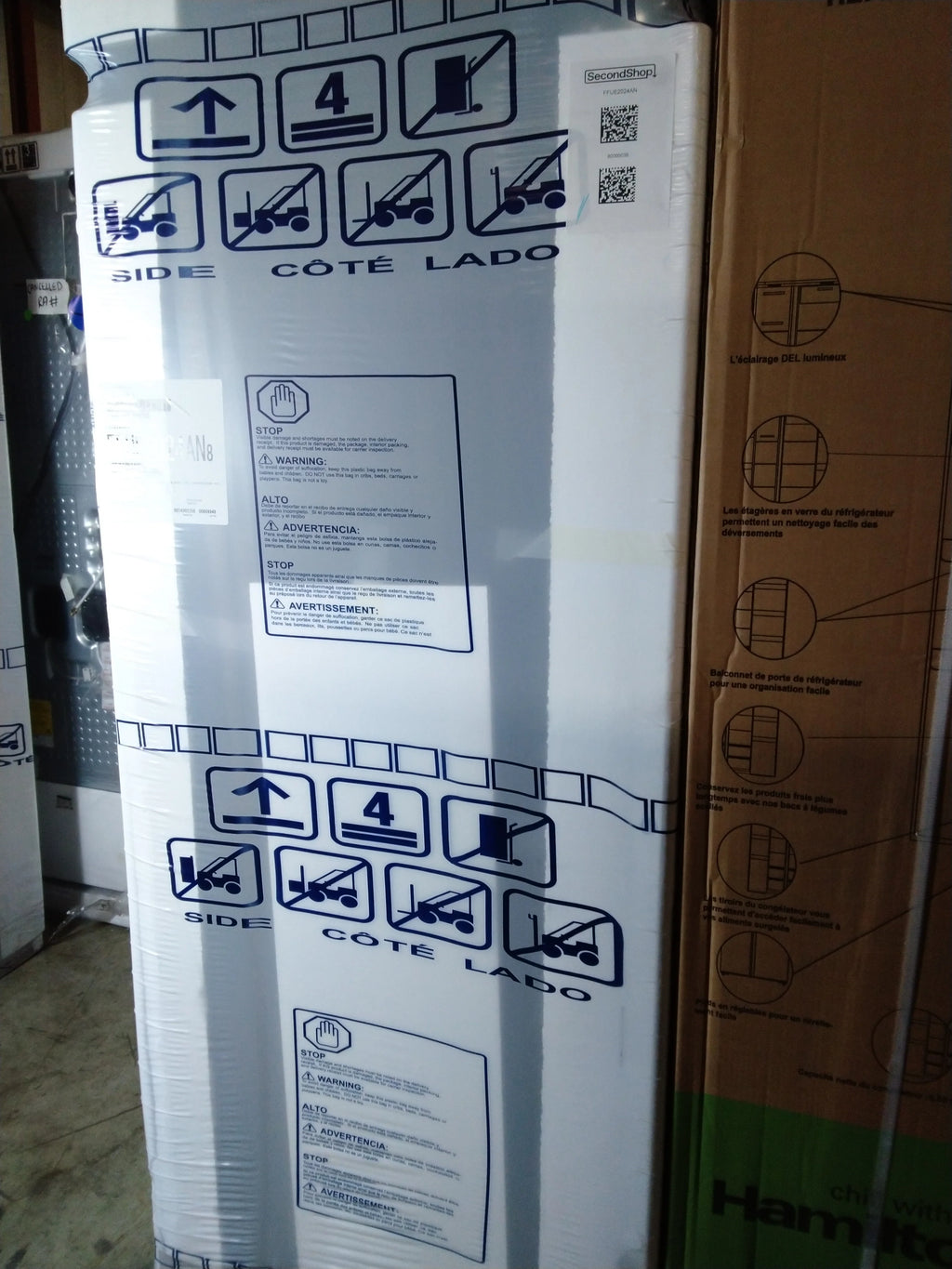 FRIGIDAIRE 20 CU FT. Upright Freezer with Auto-Close Doors R49282