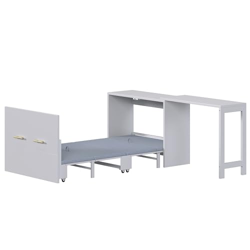 Ball & Cast Queen Murphy Bed Wall Chest with USB and Storage X29201