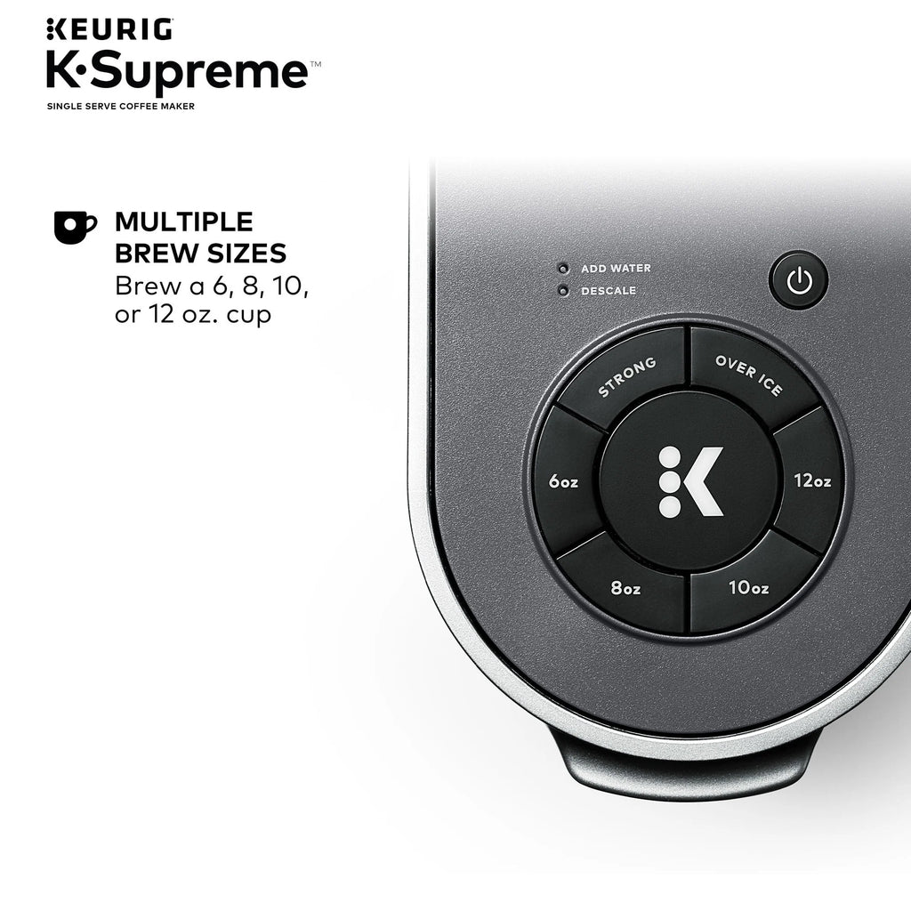Keurig® K-Supreme Single Serve K-Cup Pod Coffee Maker, Gray N1912