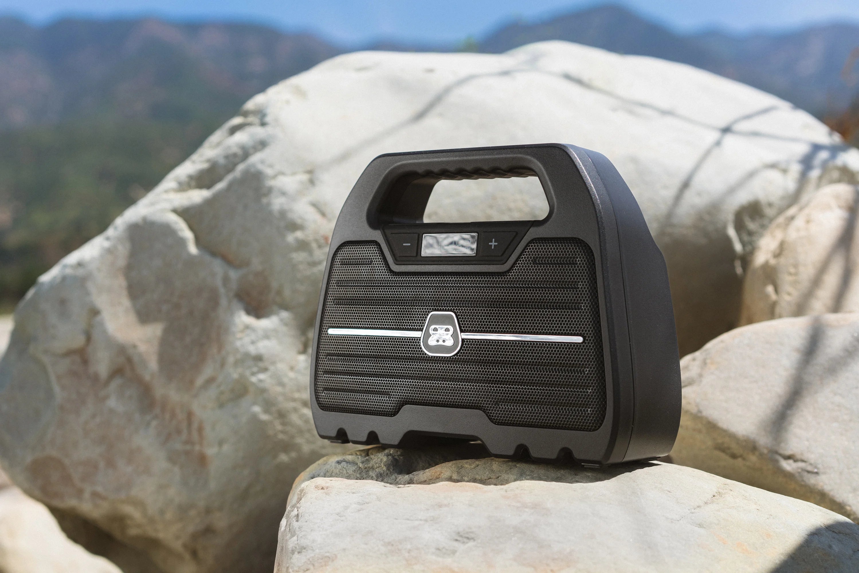 G-Project G-GO Rugged Water Resistant Portable Bluetooth Boombox Speaker with FM Radio X468