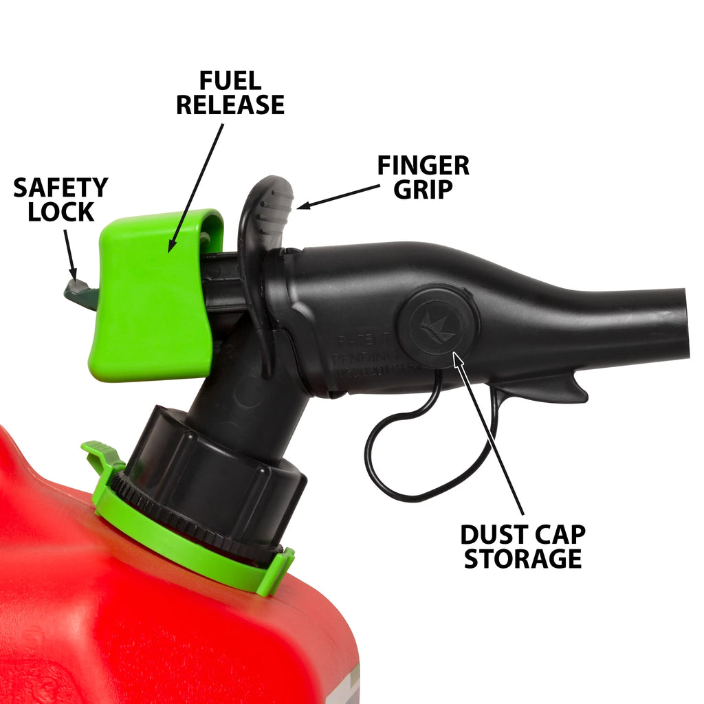 Scepter 2 Gallon Smartcontrol Gas Can, Red J63312