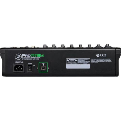Mackie ProFX10 Go 10-channel Battery-powered Mixer with USB and Effects V810787