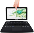 Fusion5 10.1" 2in1 Google Certified Android Laptop Tablet PC - (Powerful Processor, Android 10 Q, 3GB RAM, 32GB Storage, Dual Cameras, HD IPS, Type C, Bluetooth Tablet PC with Docking Keyboard)