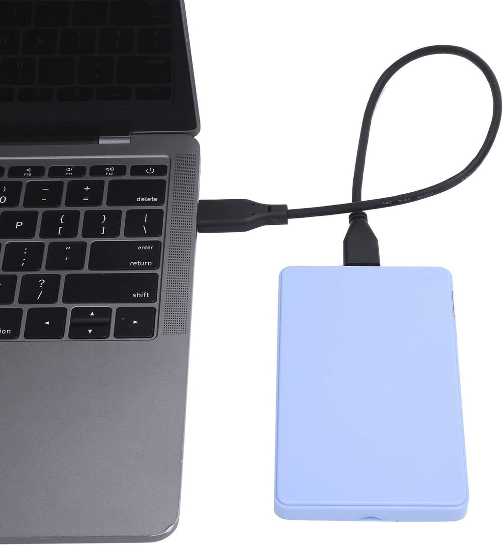 USB3.0 2.5 Inch Portable External Hard Drive for PC Laptop, Blue 2TB N24171