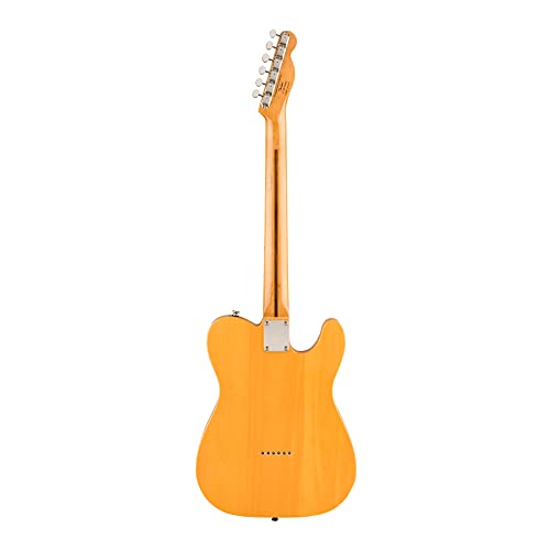 Squier Classic Vibe 70s Thinline Telecaster Electric Guitar Natural Maple Fingerboard W3907