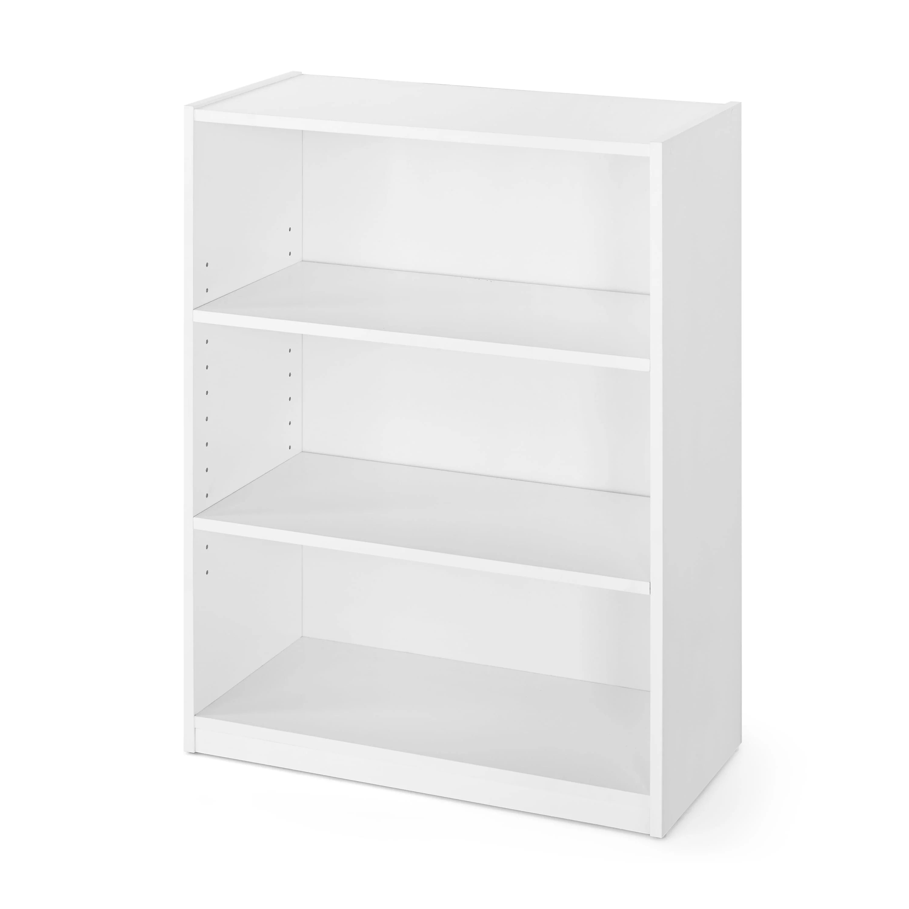 Mainstays 3-Shelf Bookcase with Adjustable Shelves, True Black Oak D26467
