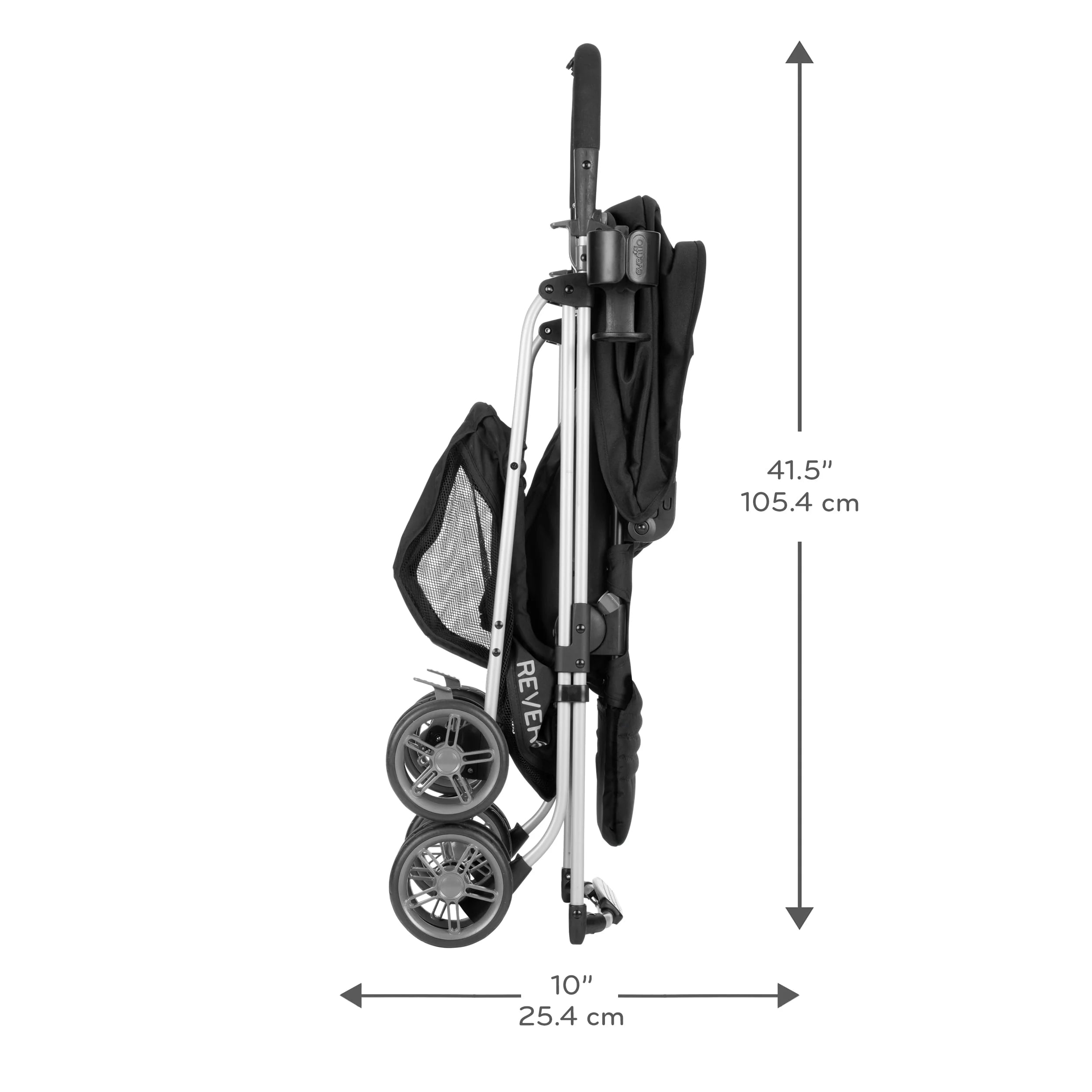 Evenflo Reversi Lightweight Reversible Stroller, Altair Black F135961