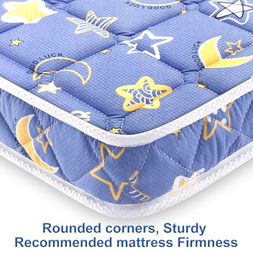 Premium Crib Mattress and Toddler Mattress 52" x 27.6" x 5", Firm, Hypoallergenic W515