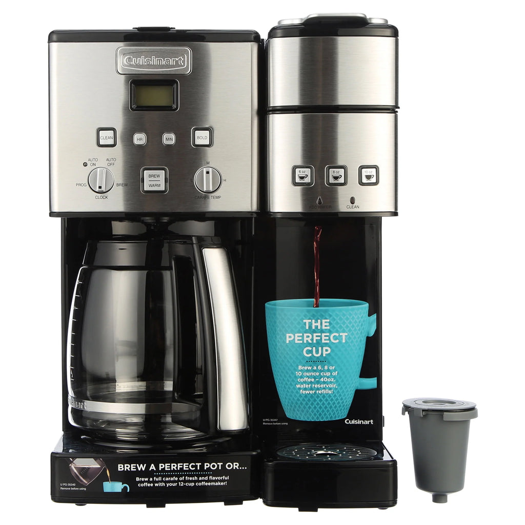 Cuisinart Coffee Center 12 Cup Coffeemaker and Single-Serve Brewer O1307