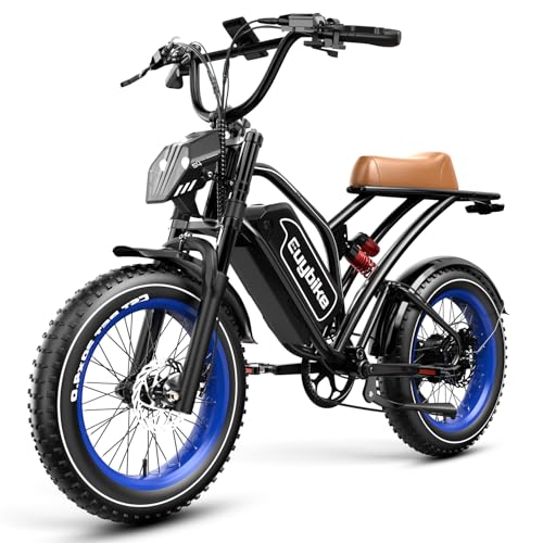 Electric Bike for Adults, 2000W Motor, 48V 25AH Battery, 20" Fat Tires S65549