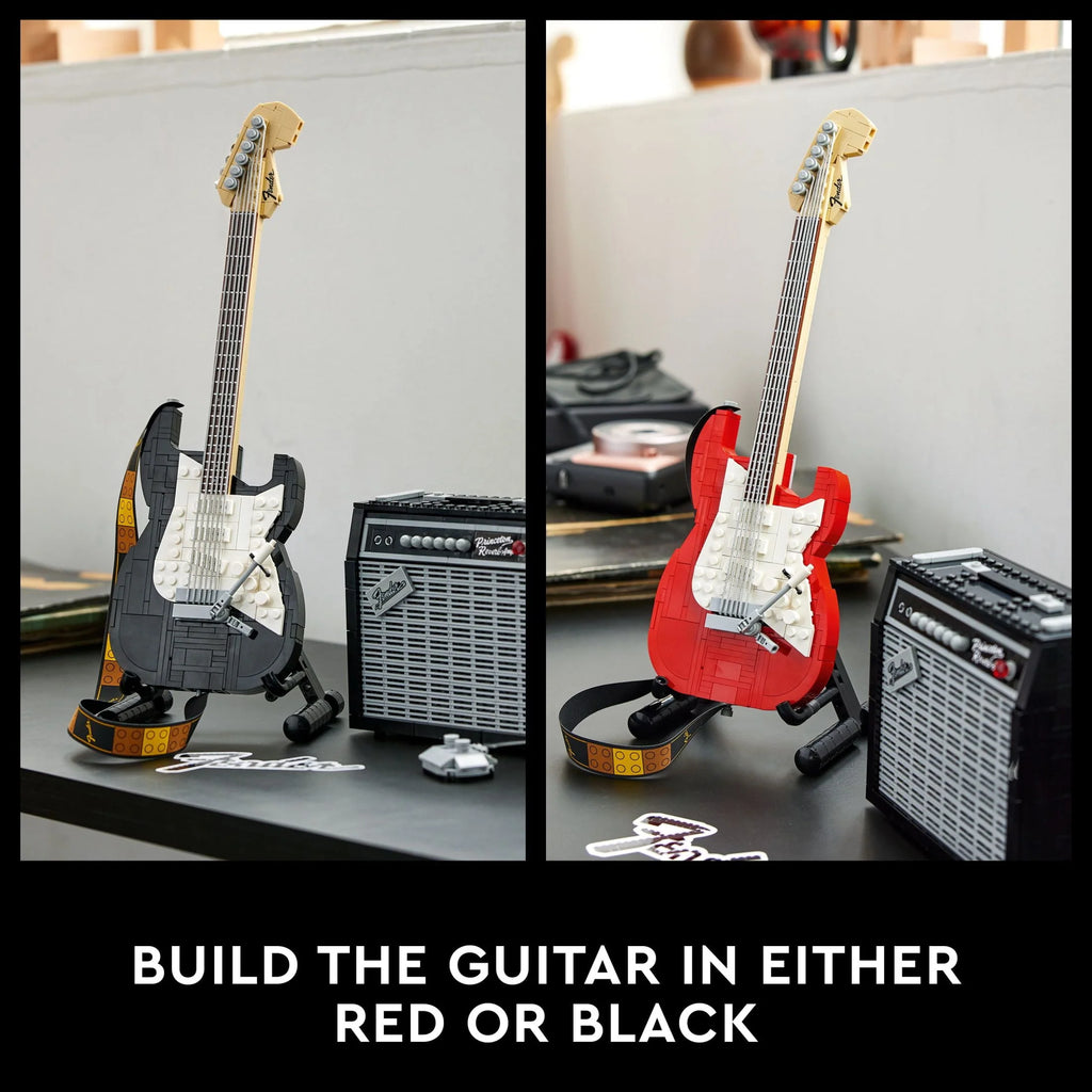 LEGO Ideas Fender Stratocaster 21329 DIY Guitar Model Building Set T594000