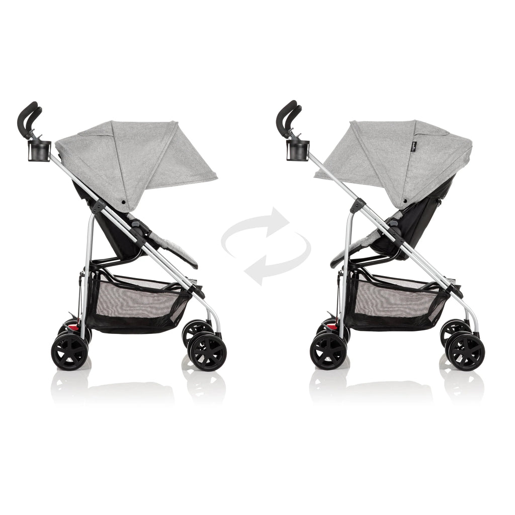 Evenflo Reversi Lightweight Reversible Stroller, Altair Black F135961