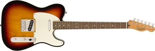 Squier Classic Vibe 70s Thinline Telecaster Electric Guitar Natural Maple Fingerboard W3907