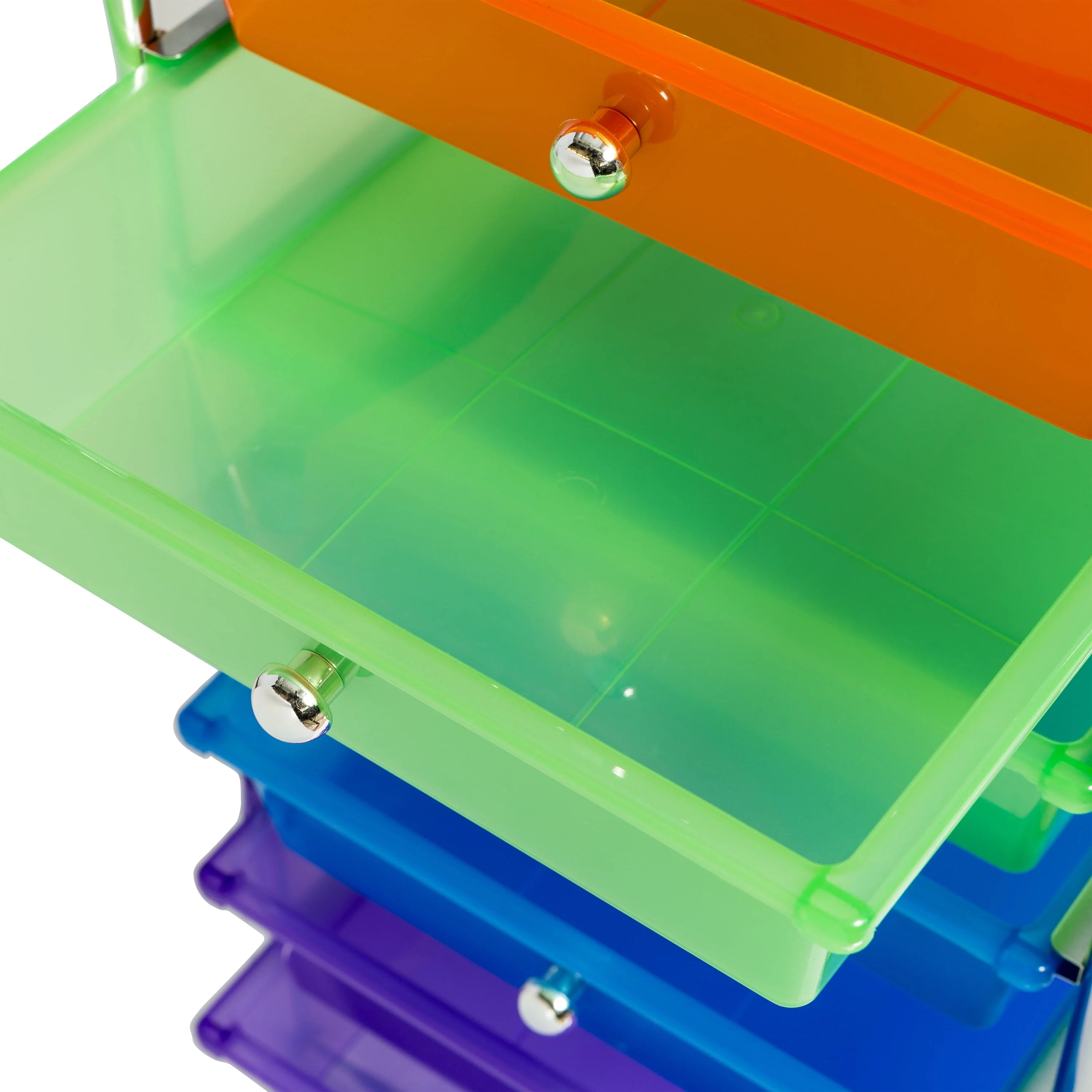 Honey-Can-Do 10-Drawer Rolling Cart, Rainbow N1365