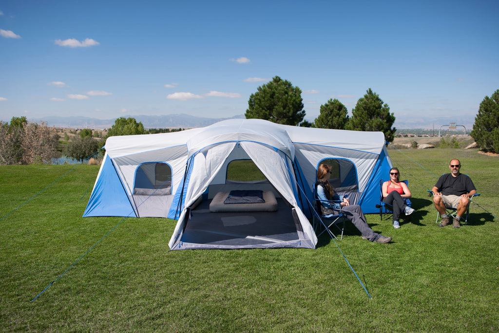 Ozark Trail 16-Person 3-Room Family Cabin Tent with 3 Entrances R740