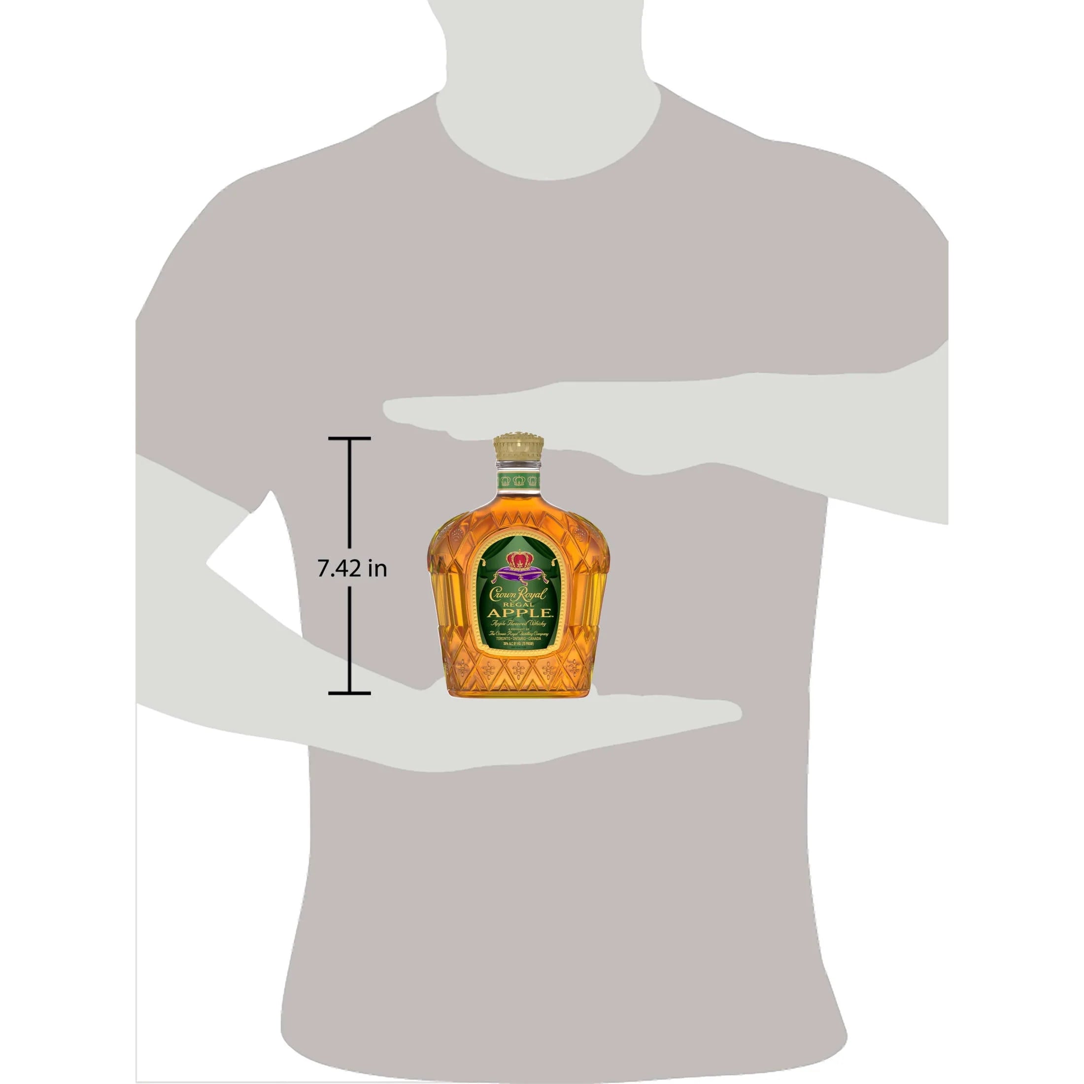 Crown Royal Regal Apple Flavored Whisky, 750 mL H4809