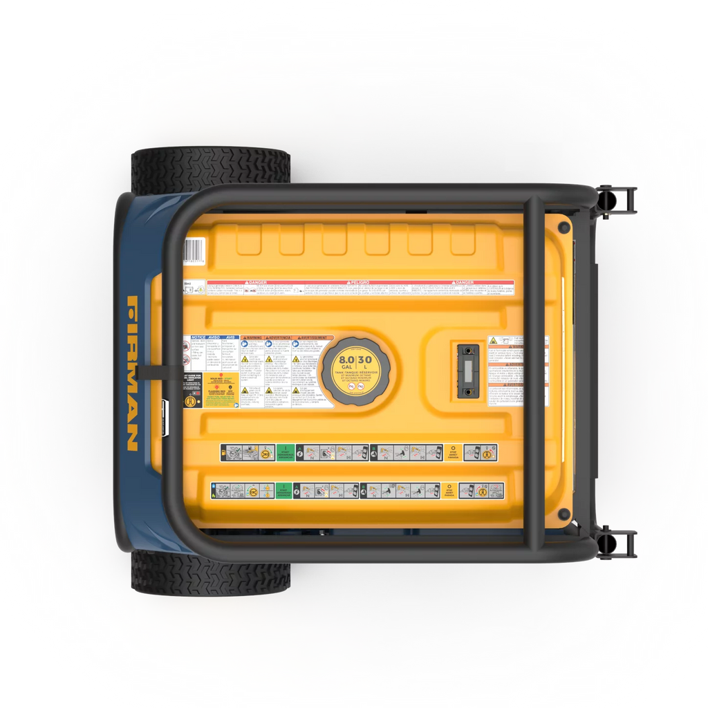 FIRMAN T08071 10000-Watt Tri Fuel Portable Generator with Electric Start T8928
