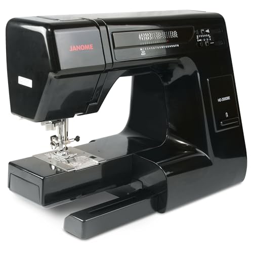 Janome Heavy Duty HD-3000 Black Edition Sewing Machine with Quilting Kit Y361