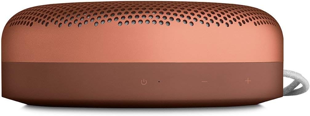 Bang & Olufsen Beoplay A1 Portable Bluetooth Speaker with Microphone (Tangerine) (Renewed) A682466