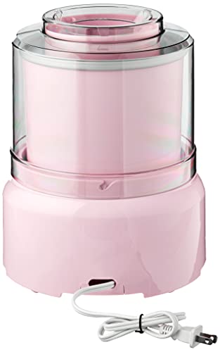Cuisinart Ice Cream Maker, 1.5 Quart, Sorbet & Frozen Yogurt, ICE-21P1, White A833541