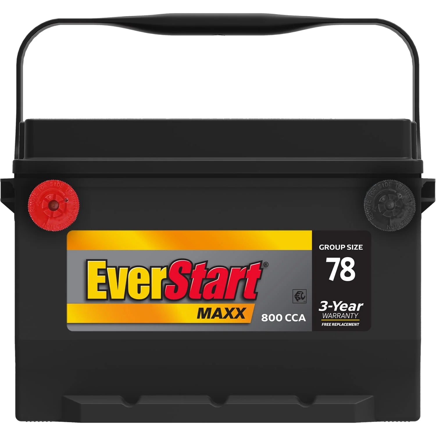 EverStart Maxx Lead Acid Automotive Battery Group Size 78 12 Volt 800 CCA W863921
