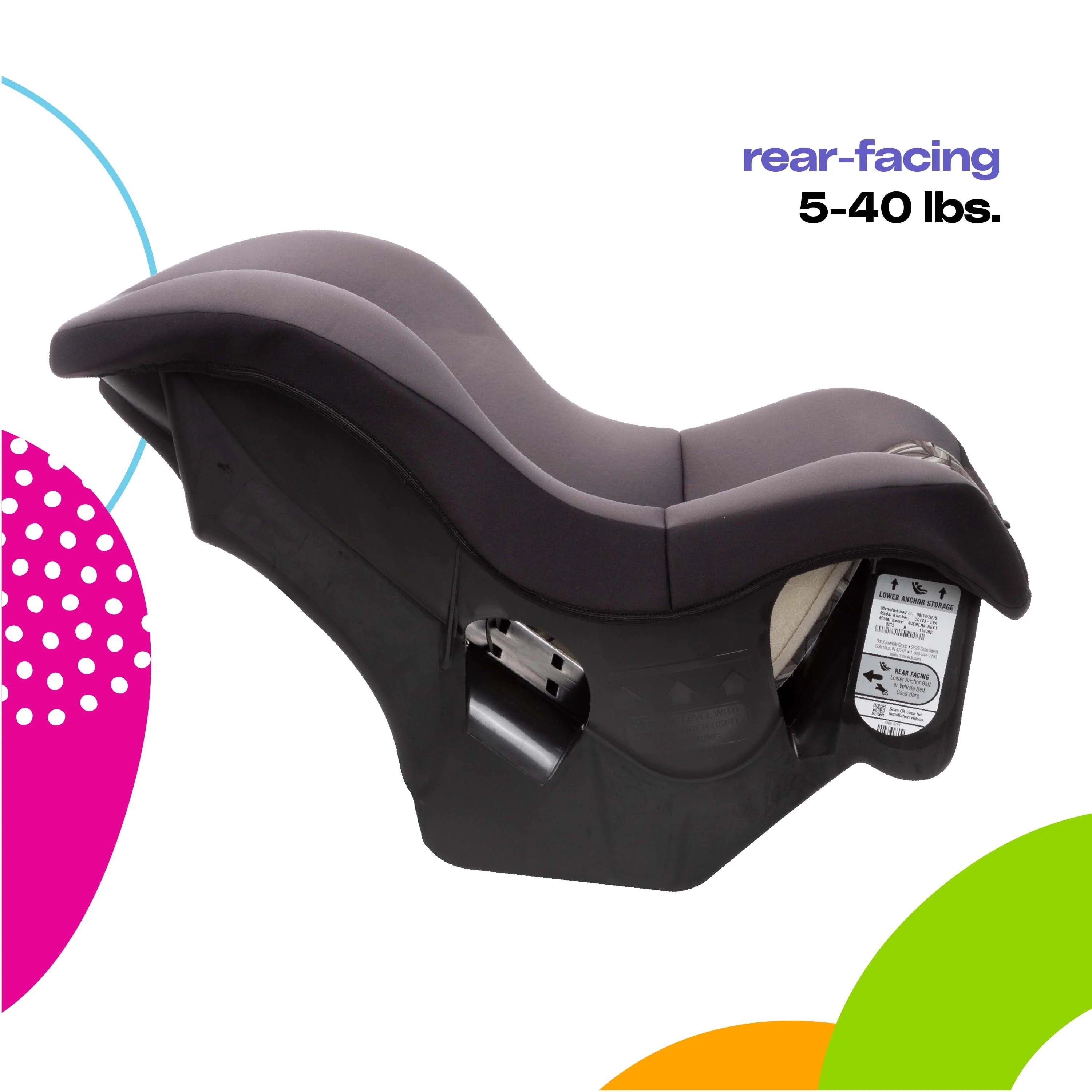 Cosco Kids Scenera NEXT Convertible Car Seat Otto Q412