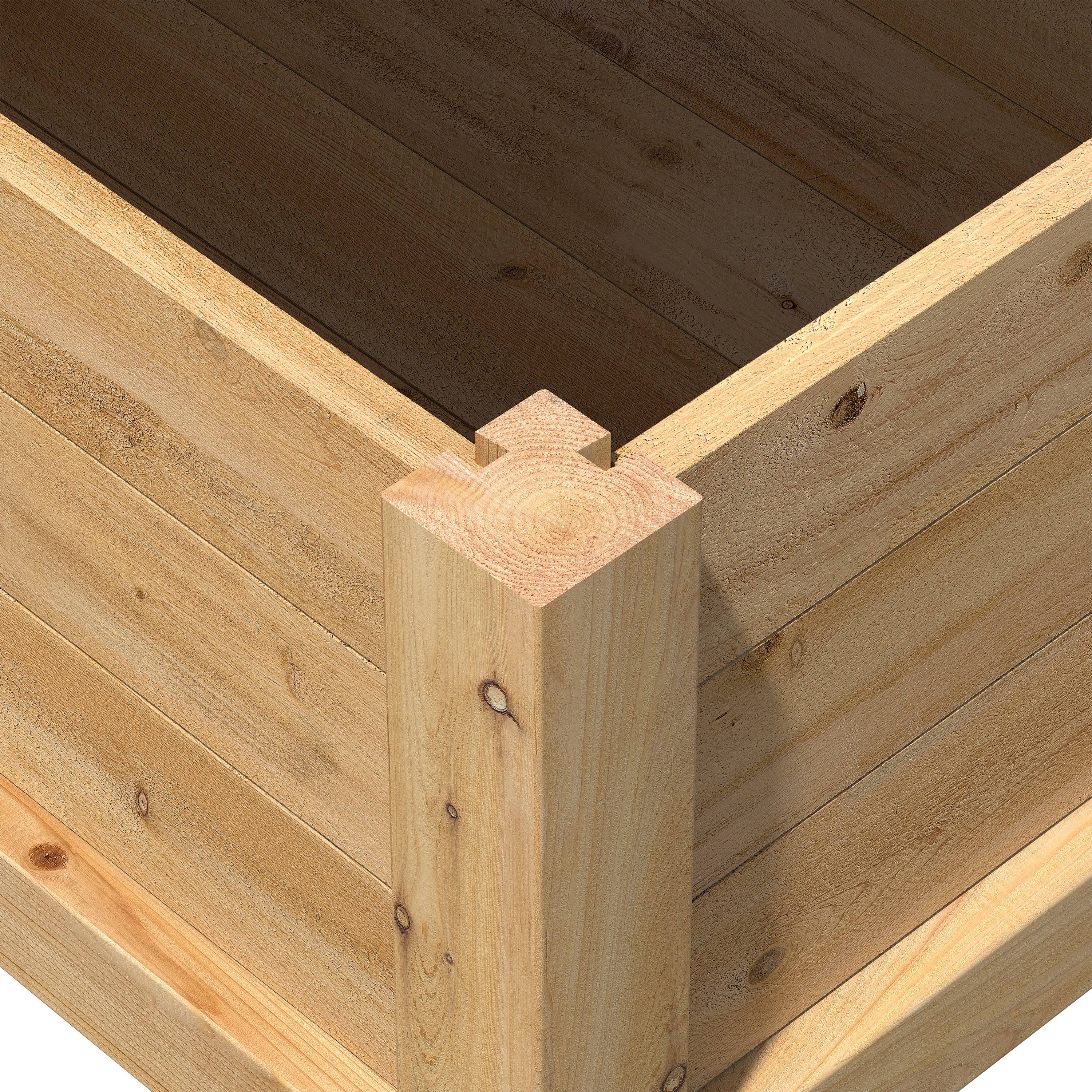 Greenes Fence Elevated Cedar Garden Bed R22645