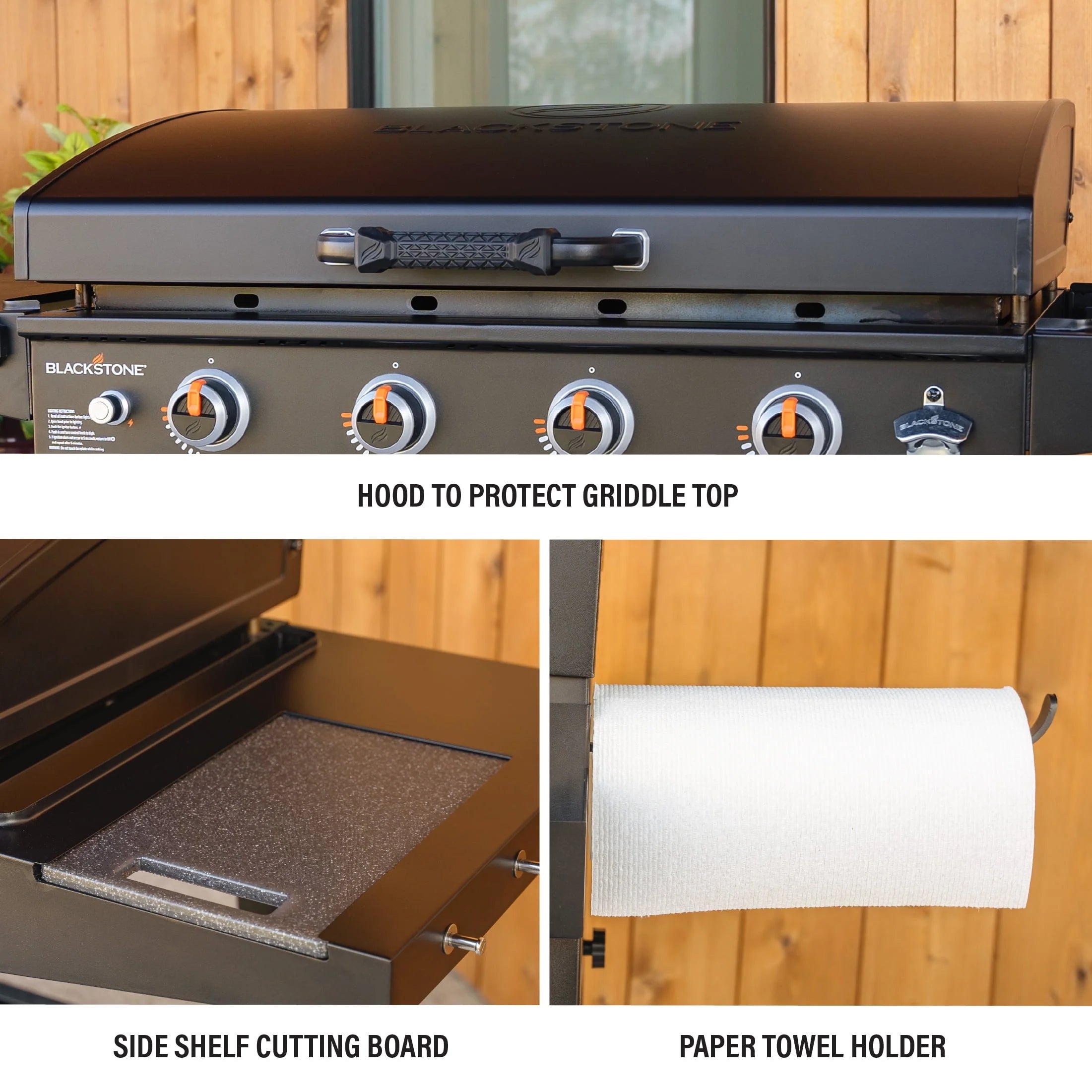 Blackstone Original 4-Burner 36" Propane Griddle with Hood L9350