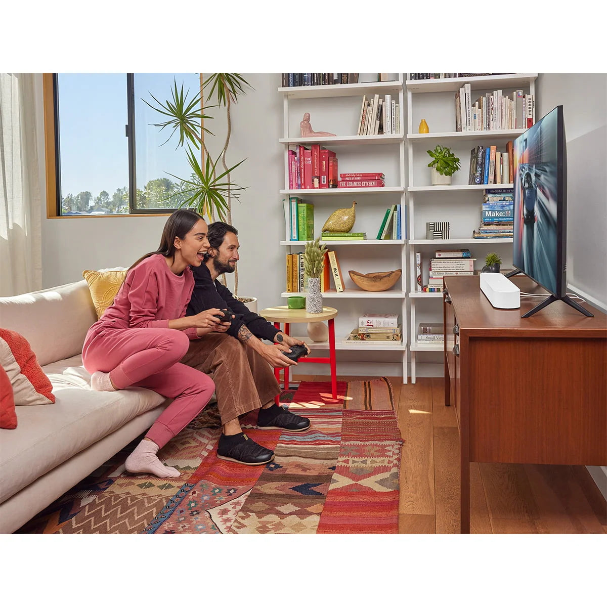 Sonos Beam (Gen 2) Smart Sound Bar with Dolby Atmos, Black Z737