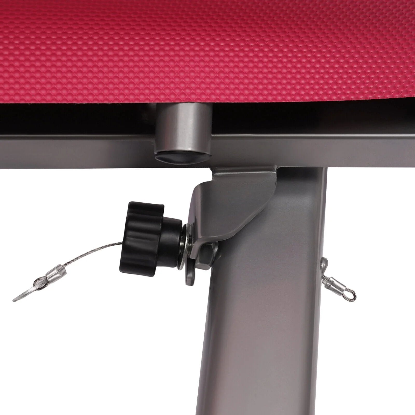 MIDUO Home Folding Treadmill with Incline Pink Y55541