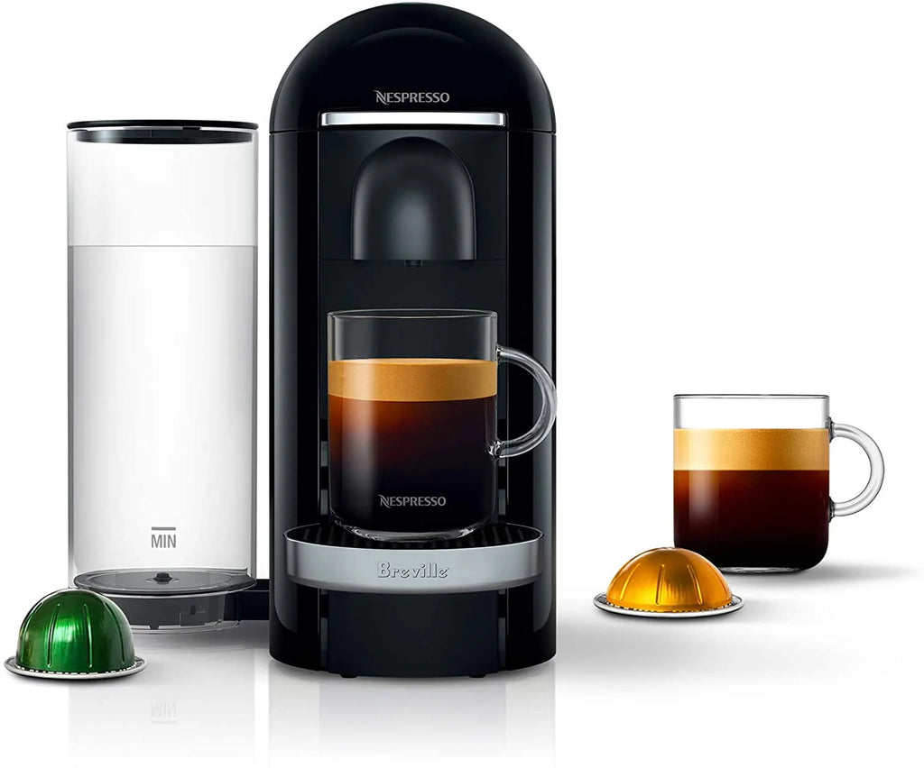 Breville Nespresso VertuoPlus Deluxe Coffee and Espresso Maker, Silver B5325