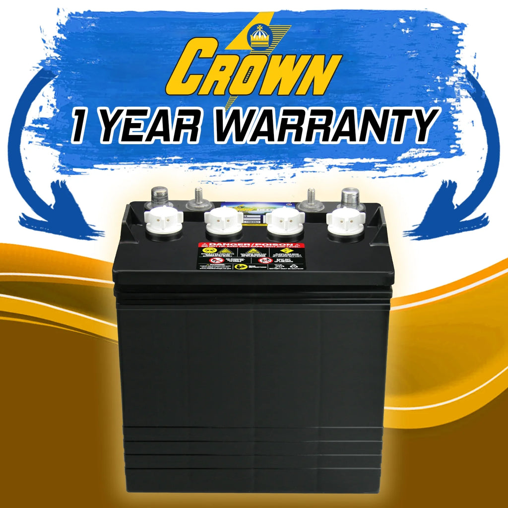 Crown CR-165 8V Deep-Cycle Flooded Battery M779