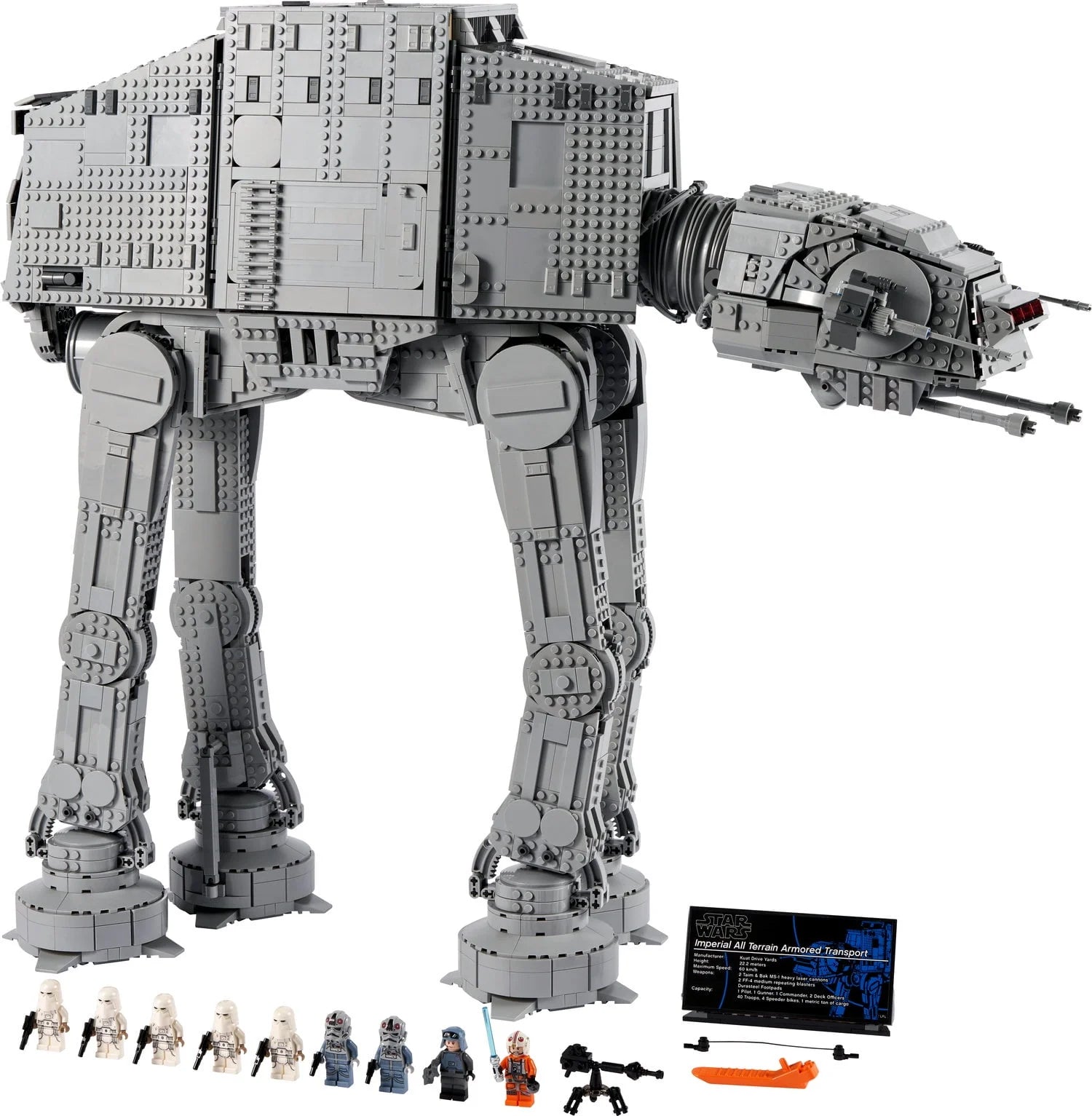 LEGO Star Wars AT-AT 75313 Creative Building Kit for Adults, 6,785 Pieces W188