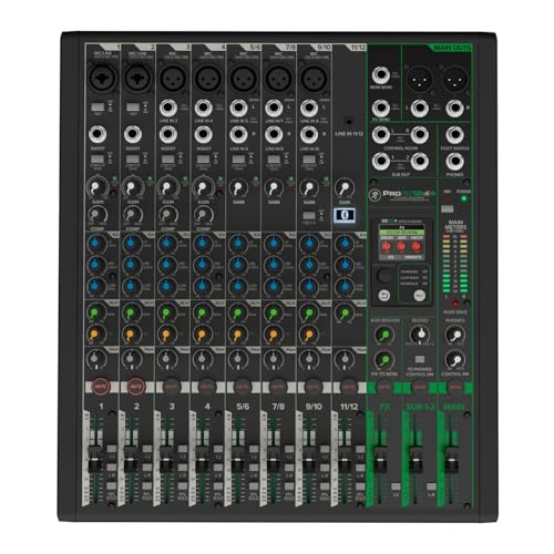 Mackie ProFX10 Go 10-channel Battery-powered Mixer with USB and Effects V810787