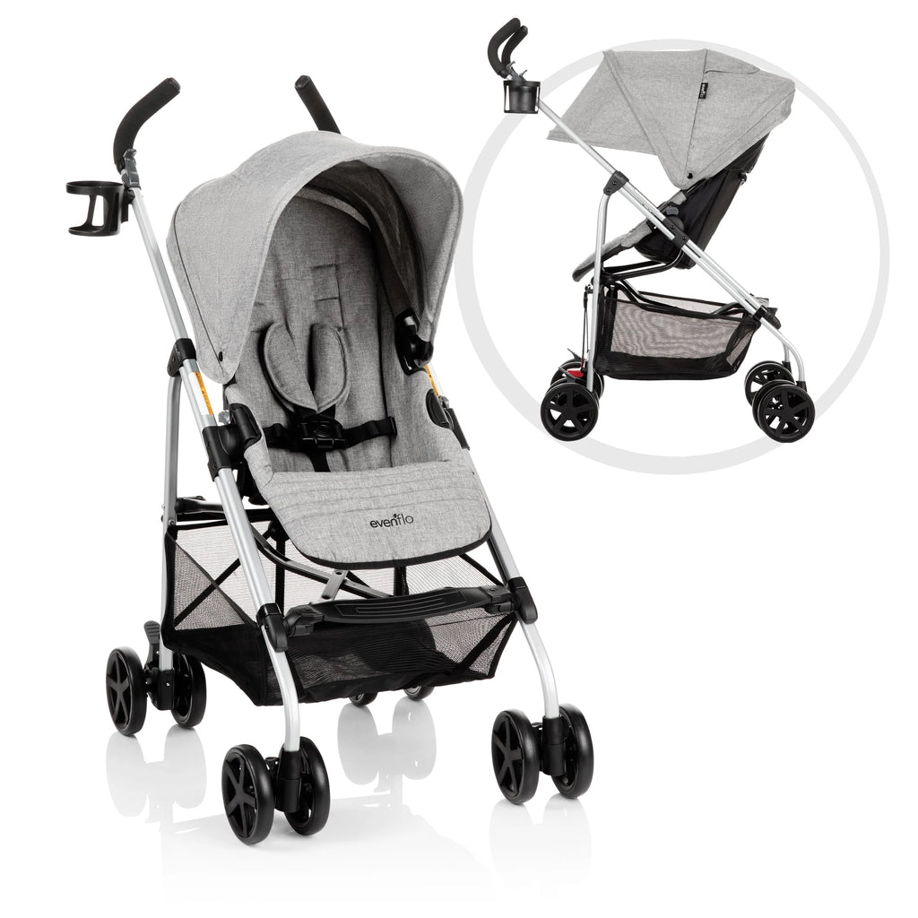 Evenflo Reversi Lightweight Reversible Stroller, Altair Black F135961
