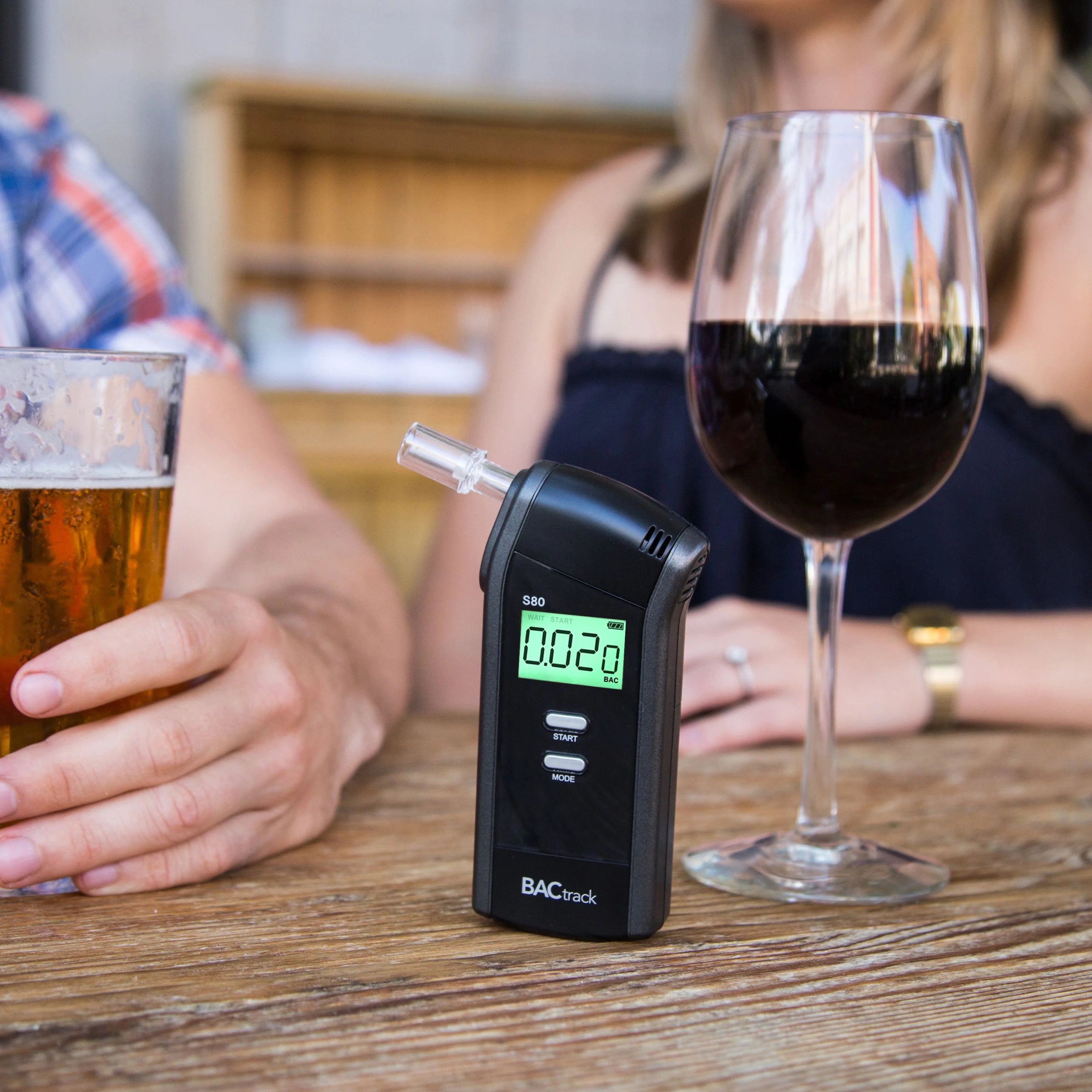 BACtrack S80 Breathalyzer Portable Alcohol Tester, FDA Cleared W8389