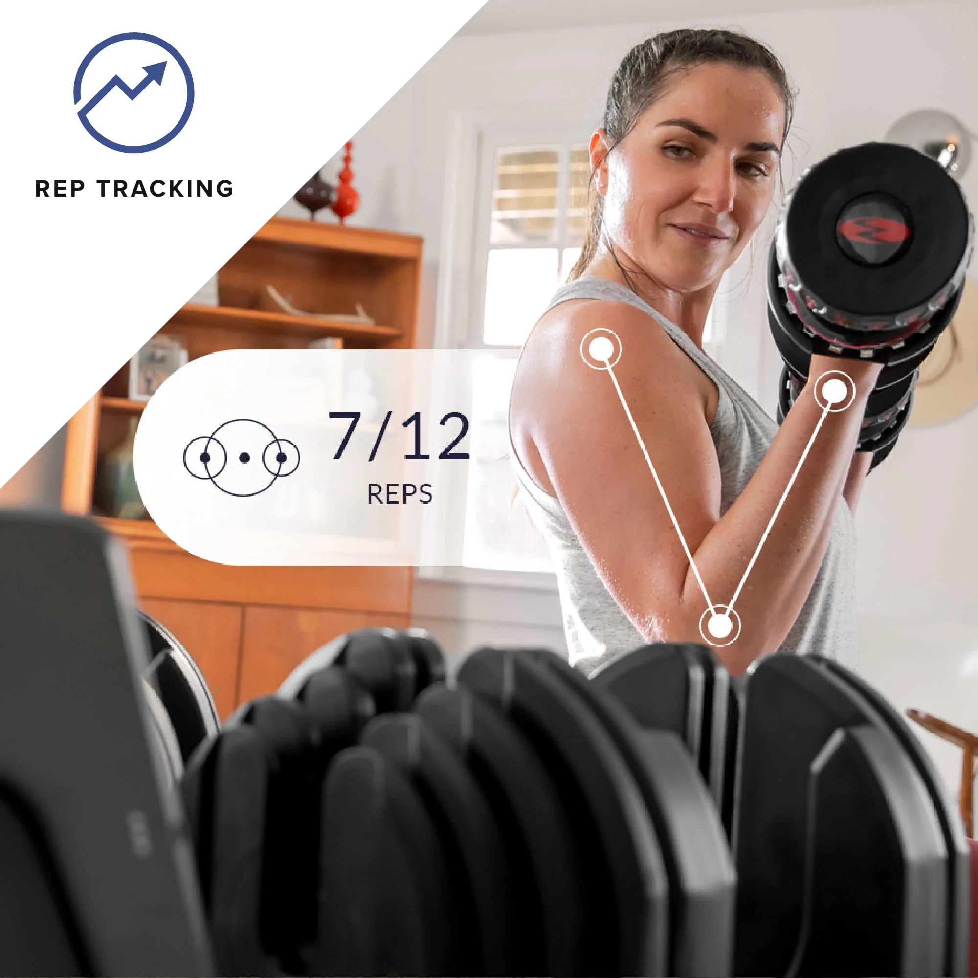 Bowflex SelectTech 1090 Adjustable Dumbbell (Single) B1944