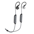 Mee Audio X8 Secure-Fit Stereo Bluetooth Wireless Sports in-Ear Headphones (Black)