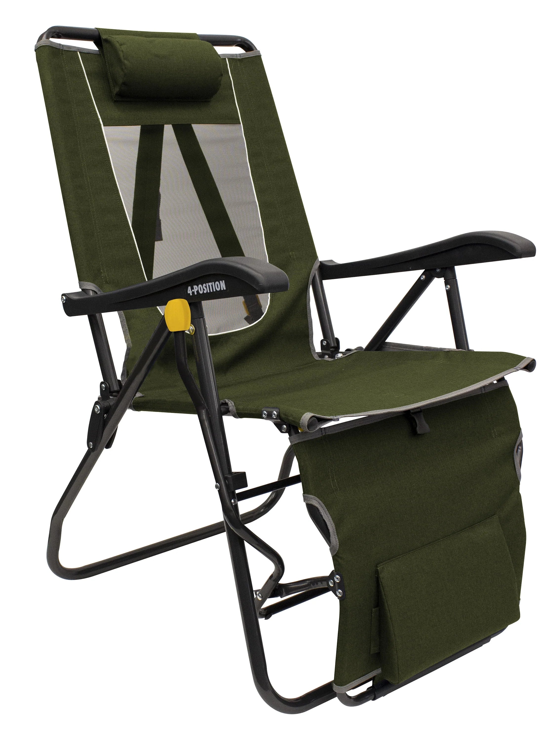 GCI Outdoor Legz Up Lounger Folding Recliner Camping Chair V83293