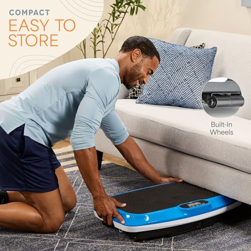 Lifepro Vibration Plate Exercise Machine with Magnetic Acupoints for Full Body Fitness A59153