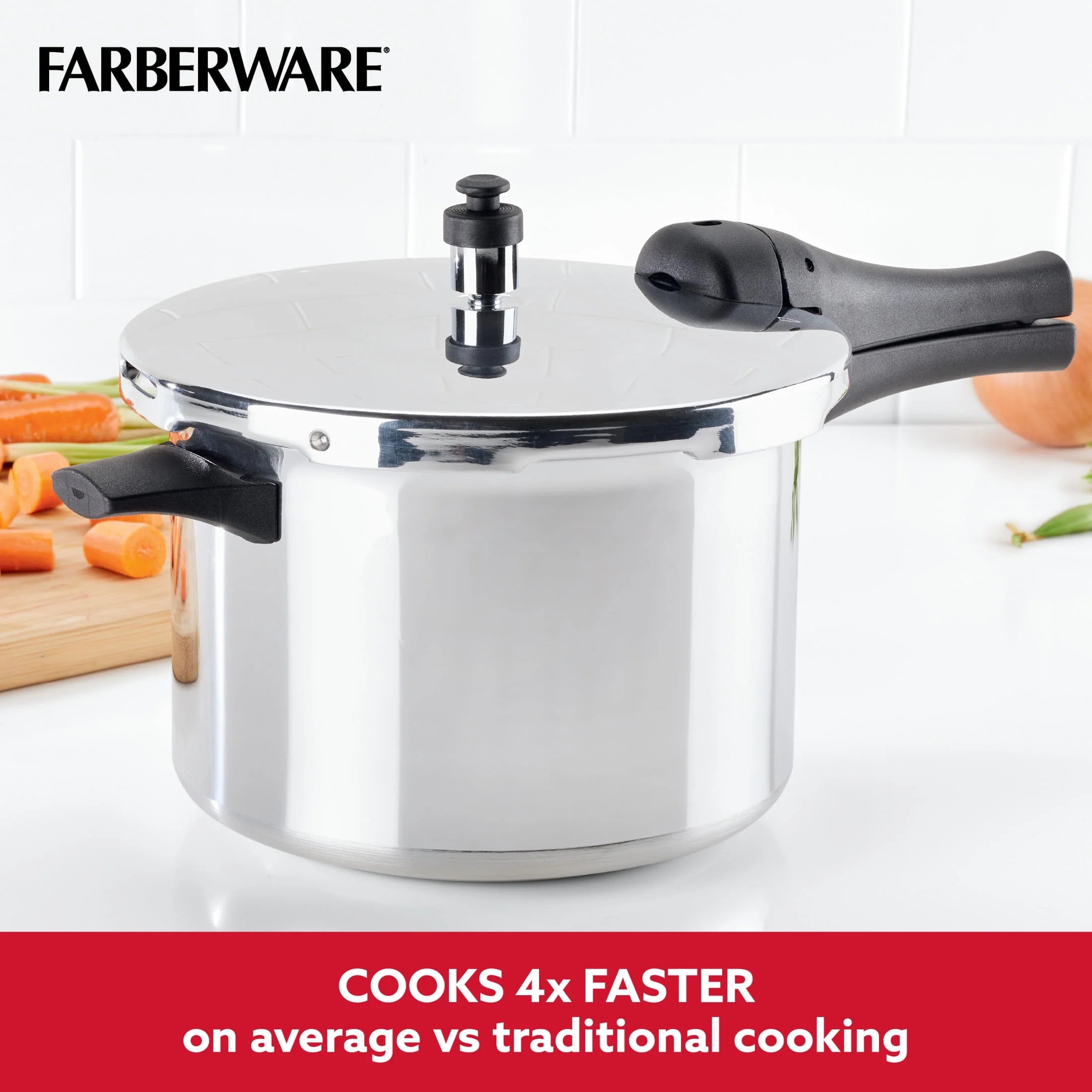 Farberware 6-Quart Aluminum Stovetop Pressure Cooker D2692