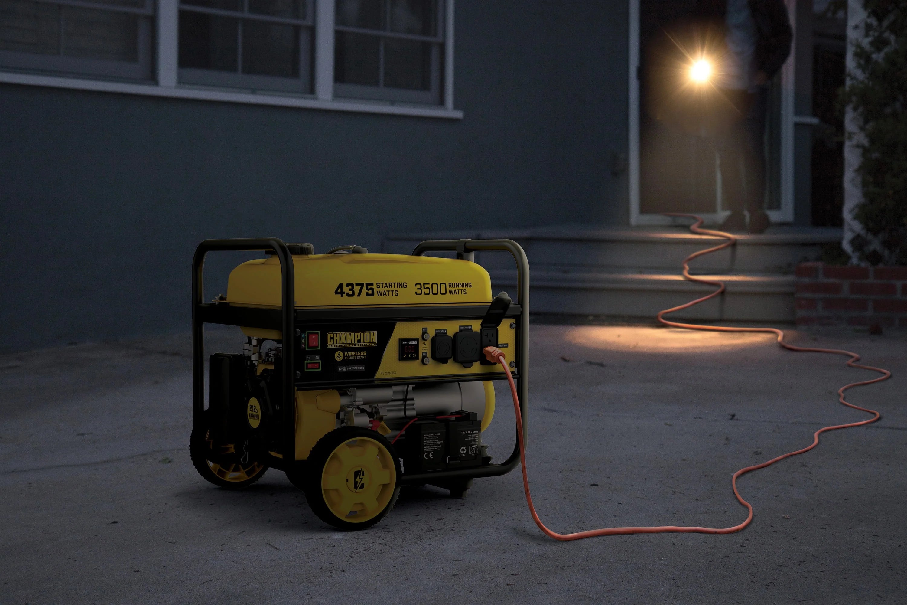Champion Power Equipment 4375/3500W Portable Generator, Remote Start T7613