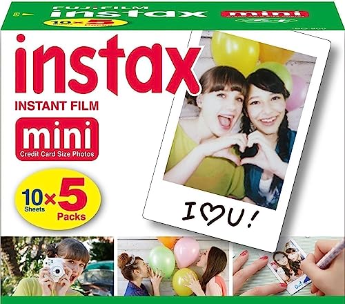 Fujifilm Instax Mini Instant Film, 50 Shoots L7961