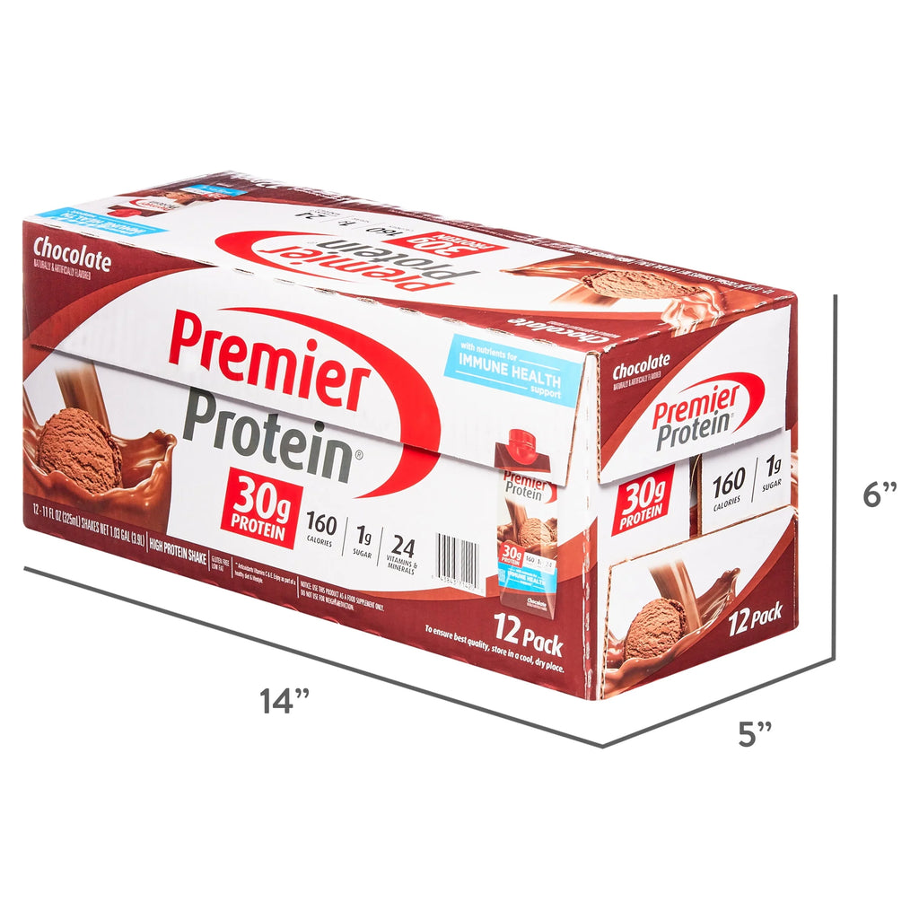 Premier Protein Vanilla Shake, 30g Protein, 11 fl oz, 12 Ct J475