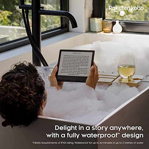 Kobo Sage eReader 8" HD Glare Free Touchscreen Waterproof 32GB W77089