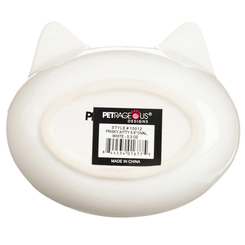 Petrageous Frisky Kitty Oval Saucer P494612