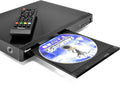 Region Free Blu Ray Player by OREI - Multi Zone 1, 2, 3, 4, 5, 6 Travel Video Player - BluRay Zone A, B, C, USB Input, RCA Input Remote Control - Dual Voltage