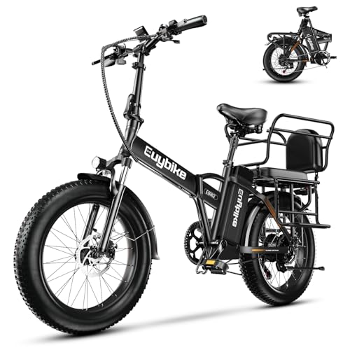Folding Electric Bike 1000W 48V 20AH Removable Battery 20" Fat Tire for Adults C847123